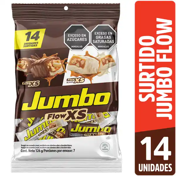 Jumbo Chocolatina Flow Surtido XS