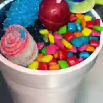 Granizado Mora Azul Sin Licor