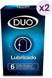 2 x Duo Preservativos Lubricados