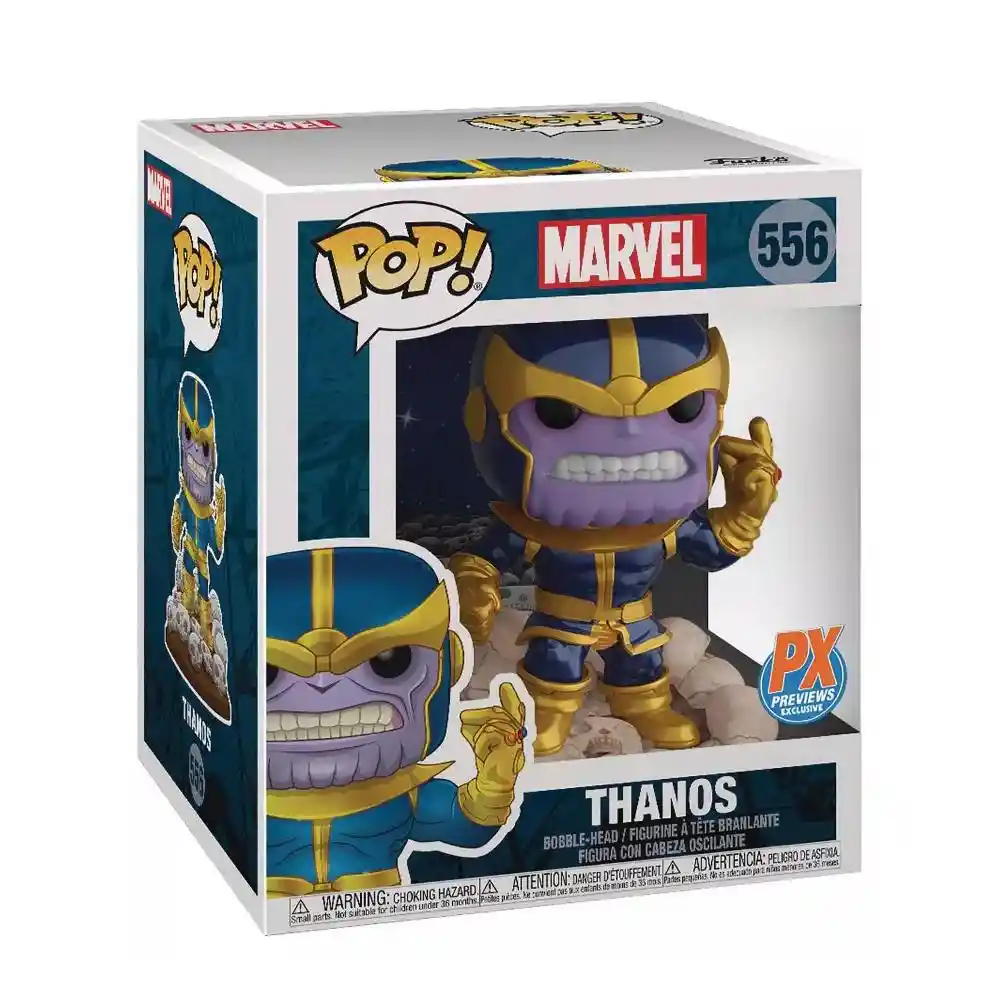 Funko Pop Figura Marvel 80th Years - Thanos Special Edition