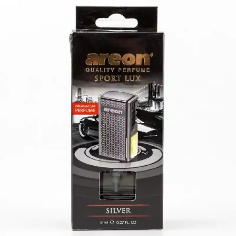 AREON Ambientador Lfacb17 Difusor Car Black Silver 8 Ml