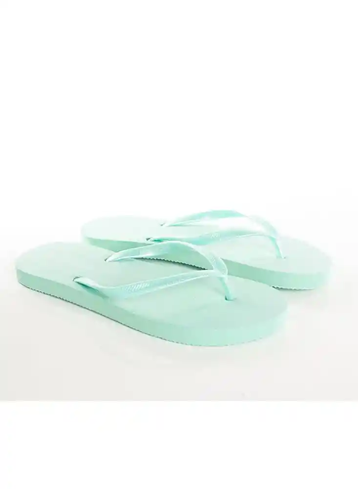 Sandalias Plastica Mujer 38 - Aqua