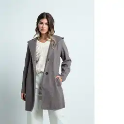 Chaqueta Gris Nogal Oscuro Talla L 529E002 Naf Naf