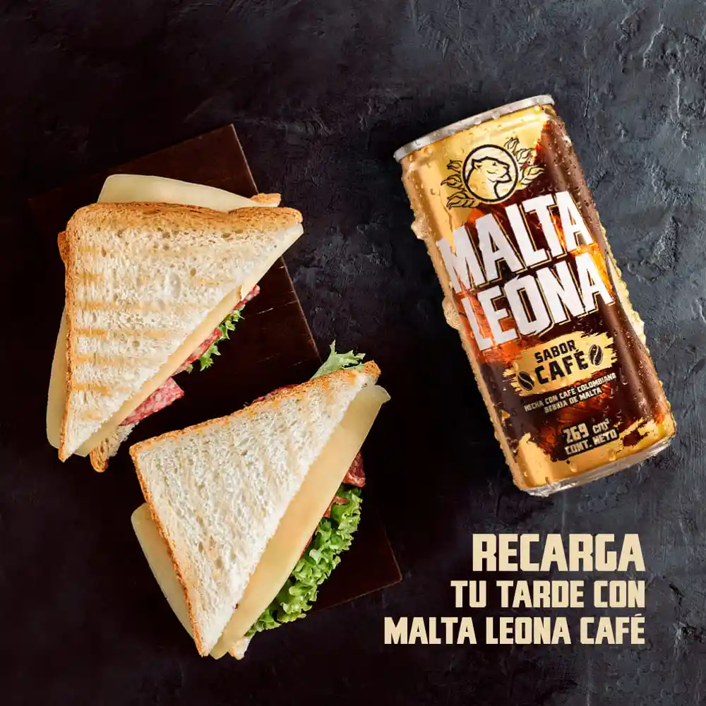 Malta Leona Sabor a Café 
