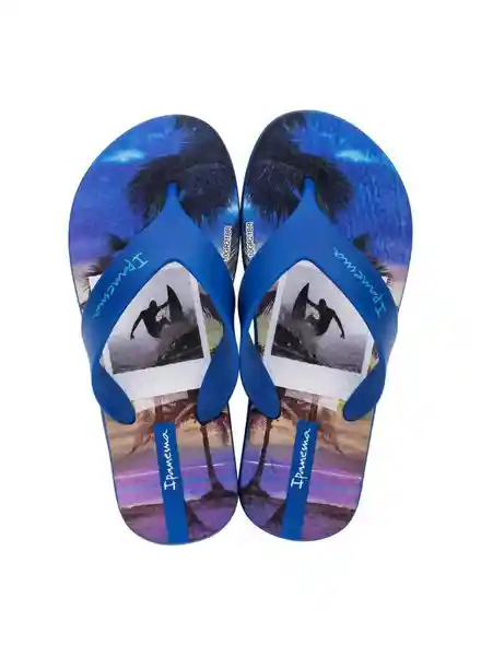 Ipanema Sandalias Deck ll Kids Azul Talla 27/28