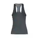 Under Armour Camiseta Racer Tank Mujer Gris T SM 1328962-012