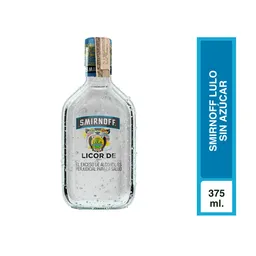 Vodka Smirnoff X1 Lulo Sin Azúcar 375 Ml