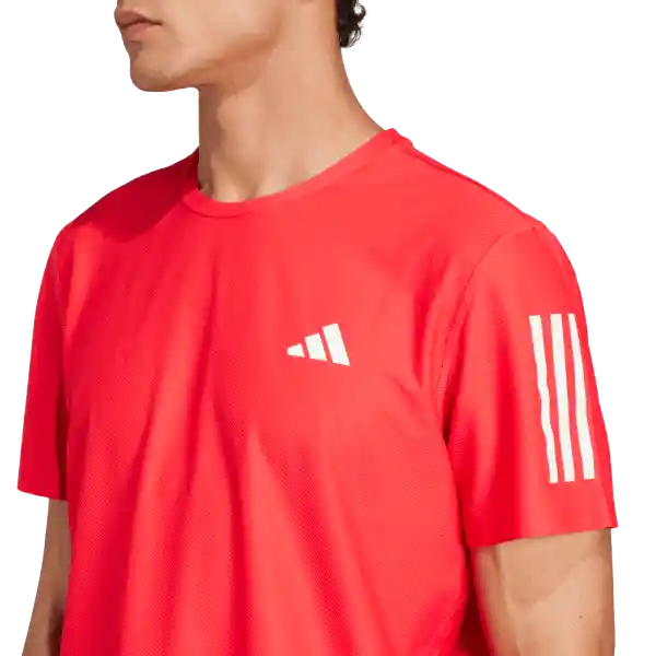 Adidas Camiseta Otr B Tee Correr Hombre Rojo Talla L