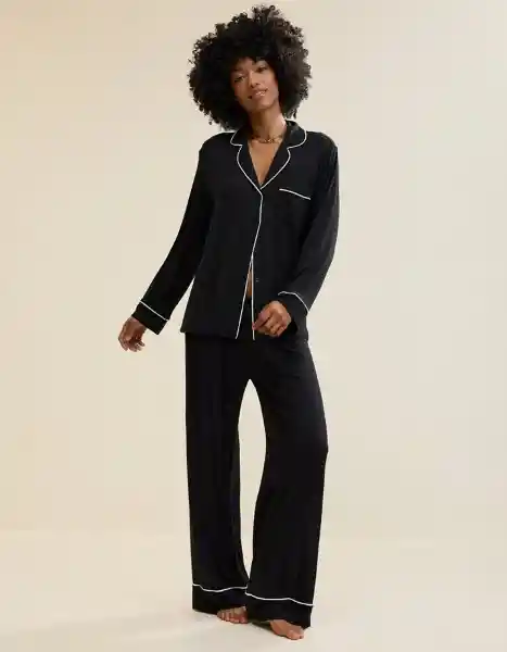 Pantalón de Pijama Negro Talla SMALL 1770073 American Eagle