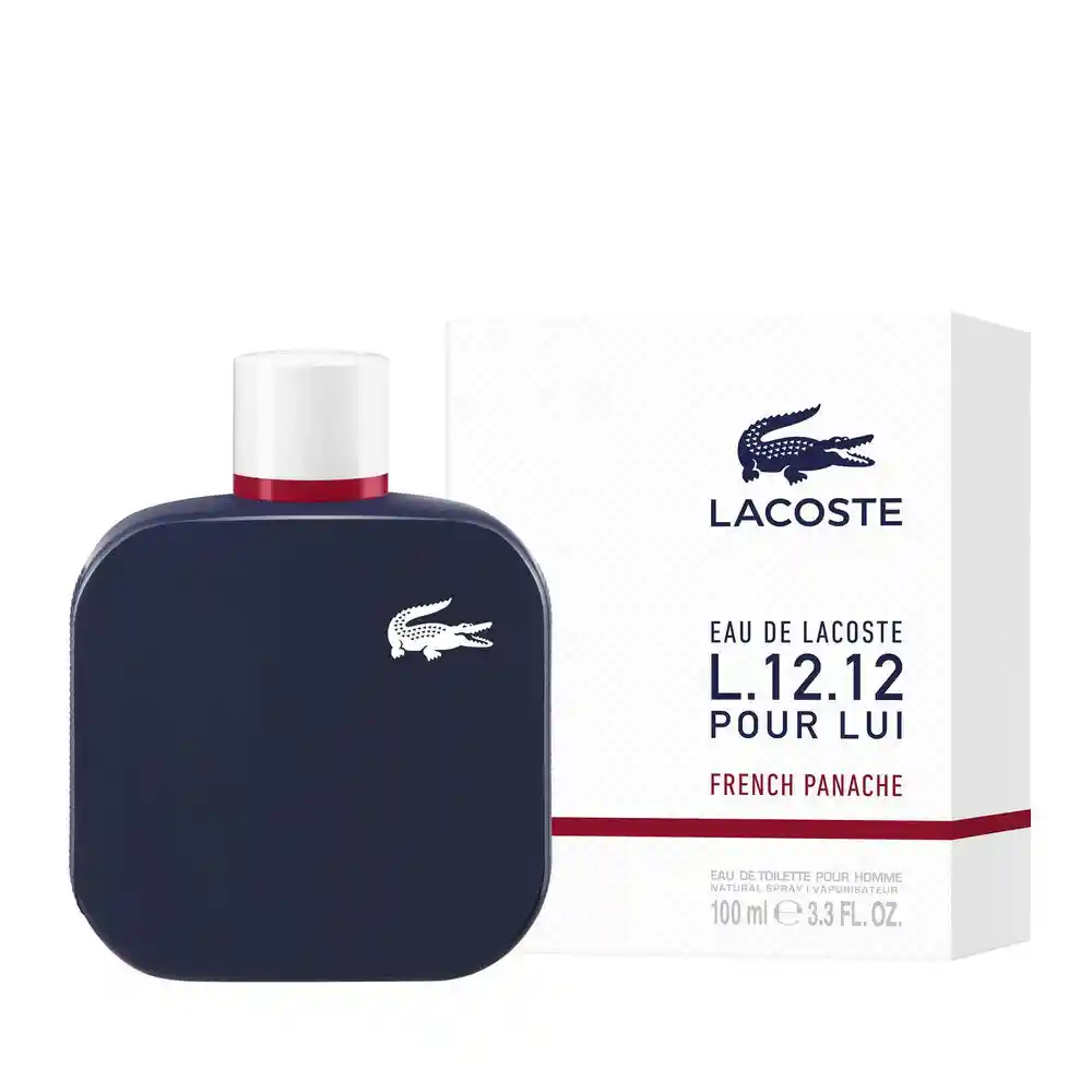 Lacoste Perfume L.12.12 Pour Lui French Panache Edt  For Men 100 mL