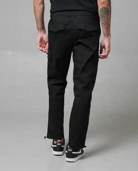 Pantalón Hombre Negro 36 163 G000_NEG194007 Rifle