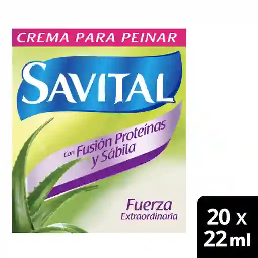 Savital Crema Peinar Fusion Proteínas y Sabila