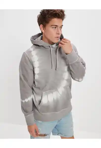 Buzo Hombre Gris Talla MEDIUM American Eagle
