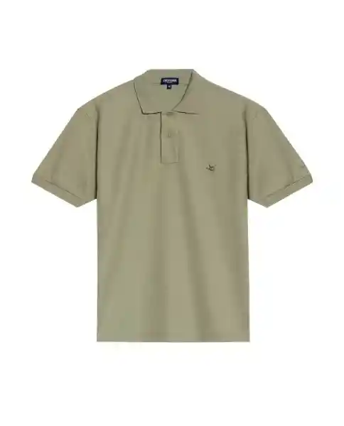 Camiseta Polo Classic Masculino Verde Oleo Medio T L Chevignon
