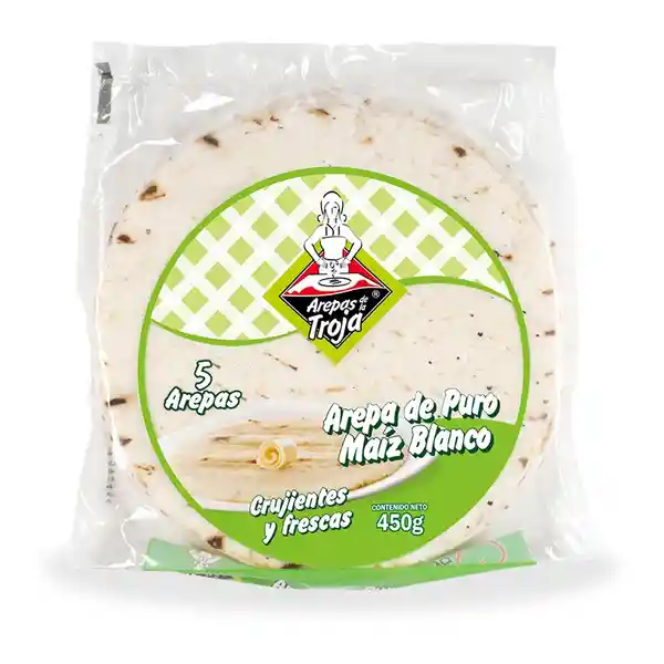 Arepas de la Troja Arepa Blanca