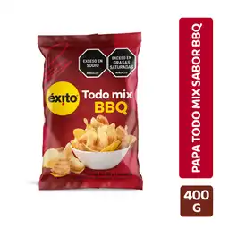 Papa Mixtos Sabor Bbq Éxito