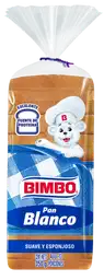 Pan Tajado Bimbo Blanco Suave Esponjoso (350 Gr)