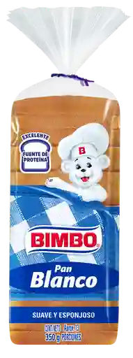 Pan Tajado Bimbo Blanco Suave Esponjoso (350 Gr)