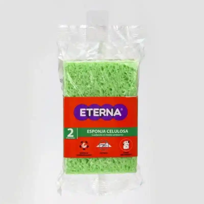 Eterna Fibra Esponja Verde Celulosa