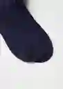Calcetines Riblong Navy Talla 21 Niña Mango