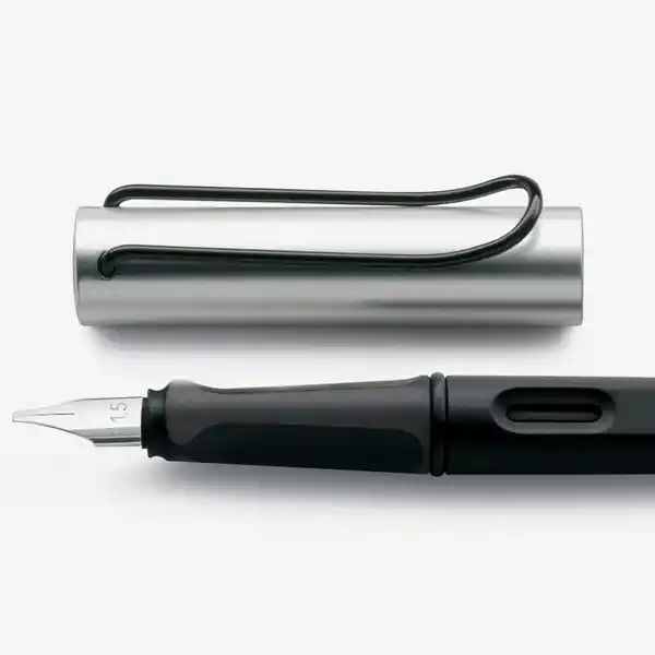 Lamy Estilógrafo Joy Negro Tapa Aluminio
