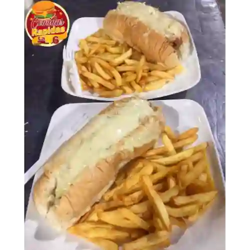 Combo Perro Suizo y Papas