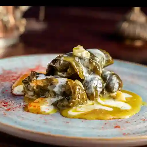 Hojas de parra veganas x 4