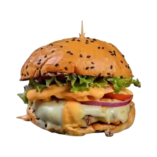 Hamburguesa 3 Quesos