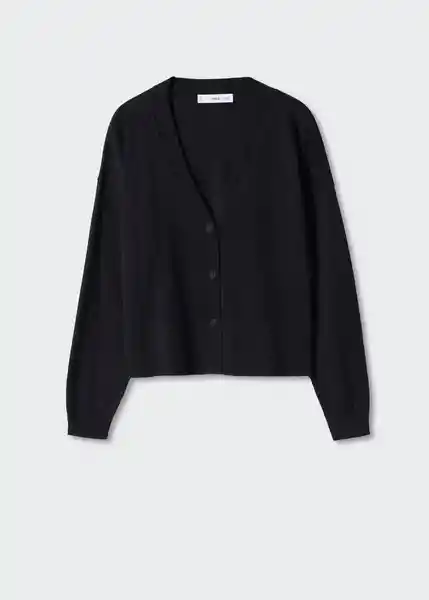 Cárdigan Lucca Negro Talla M Mujer Mango