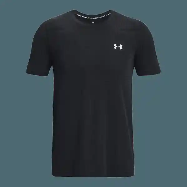 Under Armour Camiseta Seamless Grid Negro T. SM Ref: 1376921-001