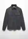 Buzo Sudadera Alludia Antracita Talla XL Hombre Mango