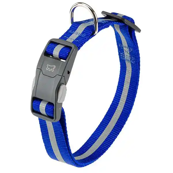 Ferplast Collar Para Perro Refectivo Club Azul 36-56 cm