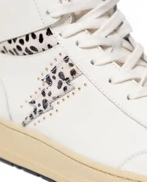 Tenis Hi Top Femenino Blanco 0 Claro Talla 36 Chevignon