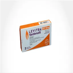 Levitra Bayer Odt 10 Mg 2 Tabletas