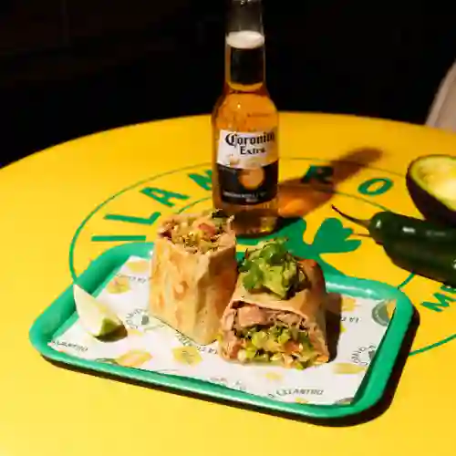 Burrito Cilantro de Birria