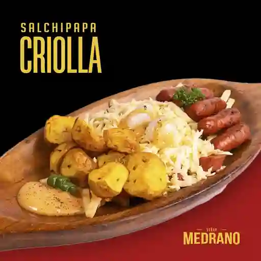 Salchipapa Criolla