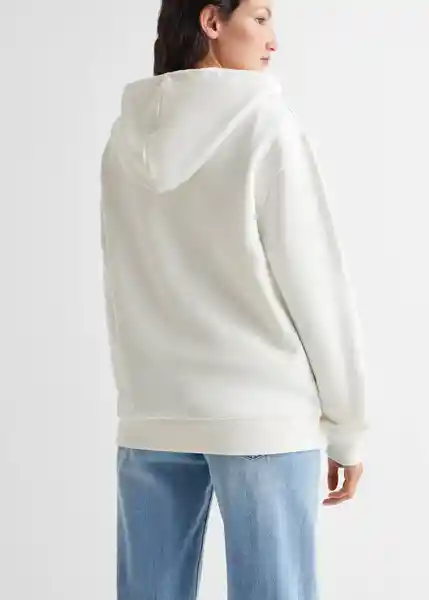 Buzo Sudadera Enjoy Off White Talla 18 Teen Niñas Mango