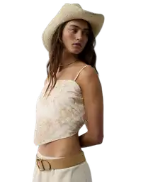 Camisa Mujer Blanco Talla: MEDIUM 6166106 American Eagle