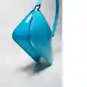 Bolso P Brit Turquesa Talla 99 Mujer Mango