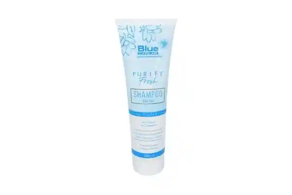 Blue Shampoo Súper Hidratación Capilar Sin Sal-Macadamia Tubo