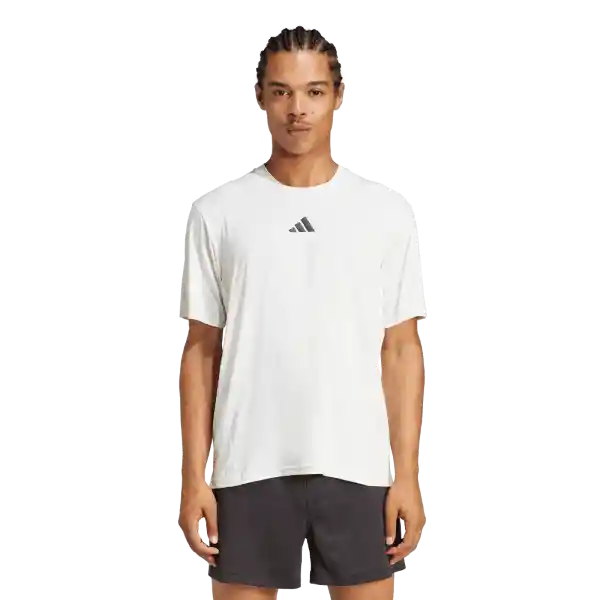 Adidas Camiseta D4T Int Tee Entrenamiento Hombre Blanco Talla L