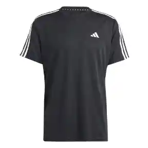 Adidas Camiseta Manga Corta Tr-Es Base 3S de Hombre Negro T 5.5