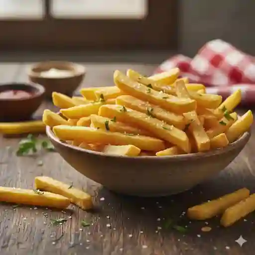 Porción de papa francesa