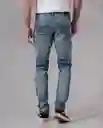 Jean Slim Hombre Azul Alférez Oscuro Talla 30 65630 Rifle