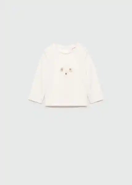 Camiseta Koala Offwhite Talla 66 Niños Mango