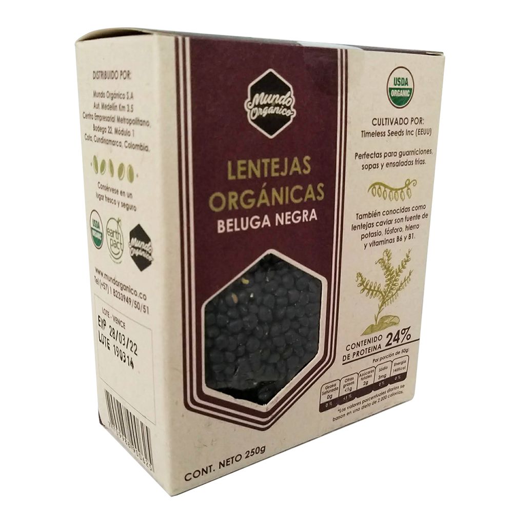 Carulla Lentejas Beluga Negra 250 und