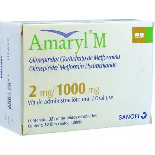 Amaryl M (2 mg/1000 mg)