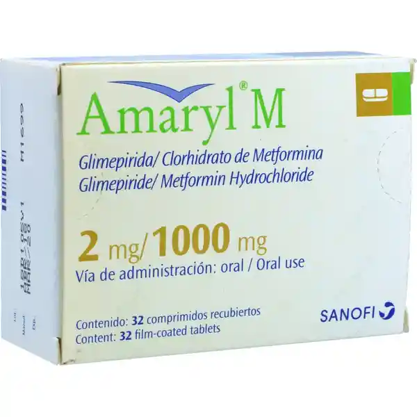 Amaryl M (2 mg/1000 mg)