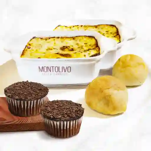 Combo 2 Lasagnas Mixtas + 2 Postres