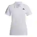 Adidas Camiseta Club Polo Para Mujer Blanco Talla XS Ref: HY2703